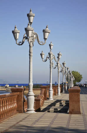 Embankment in Vladivostok. Russiaの写真素材