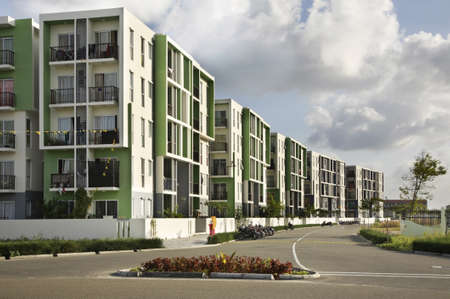 View of Hulhumale island. Republic of the Maldivesのeditorial素材