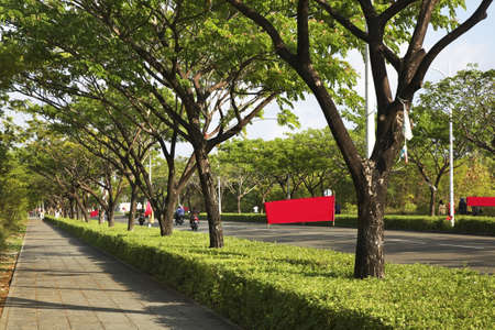 View of Hulhumale island. Republic of the Maldivesのeditorial素材