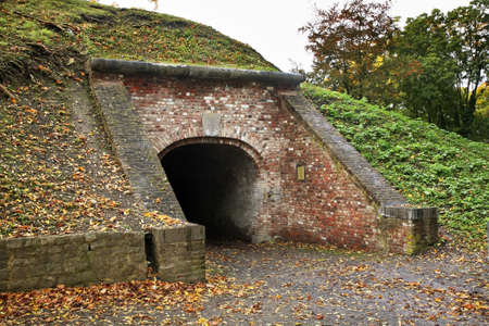 Fortress historical building Belgium.のeditorial素材
