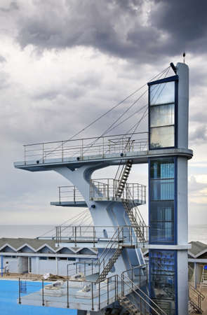 Swimming pool in Varna. Bulgaria
