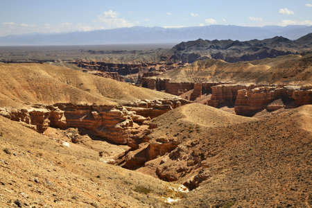 National Park Sharyn Canyon (Valley of castles). Kazakhstan