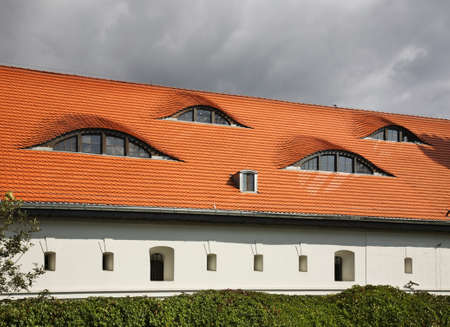 Ethnographical museum in Torun.  Polandのeditorial素材