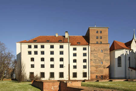 Castle of Silesian Piasts in Brzeg. Opole voivodeship. Polandのeditorial素材