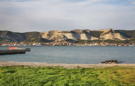 Tsemes bay in Novorossiysk. Krasnodar region. Russiaの写真素材