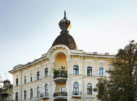 Old street in Odessa. Ukraineのeditorial素材