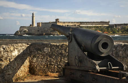 Morro fortress in Havana. Cubaのeditorial素材