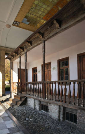 House of Joseph Stalin at museum in Gori. Shida Kartli mkhare. Georgiaのeditorial素材