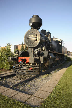 Locomotive in Tampere. Finland
