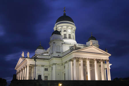 Helsinki cathedral. Finlandの写真素材
