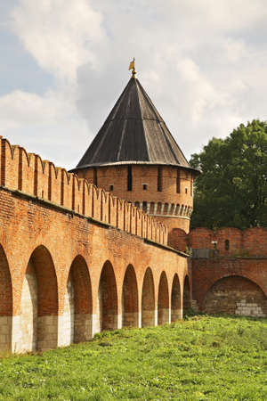 Ivanovskaya (Ivan) tower of Tula Kremlin. Russia