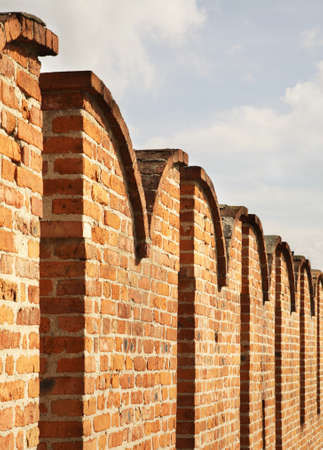 Walls of Tula Kremlin. Russiaのeditorial素材