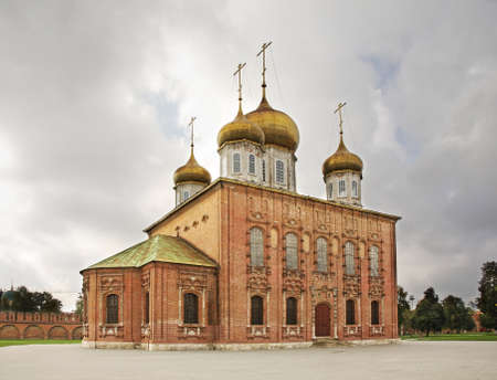 Assumption Cathedral at Tula Kremlin. Russiaの写真素材