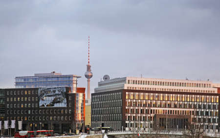 View of Berlin. Germanyのeditorial素材