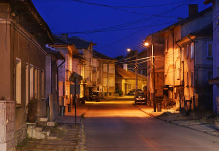 Old street in Belogradchik. Bulgariaのeditorial素材