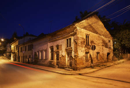 Old street in Belogradchik. Bulgariaの写真素材