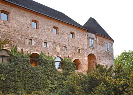 Ljubljana castle. Slovenijaのeditorial素材