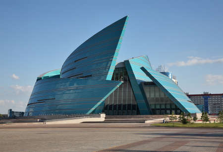 Kazakhstan Central Concert Hall in Astana. Kazakhstanのeditorial素材