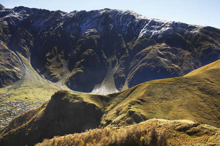 Mountains near Stepantsminda. Georgia