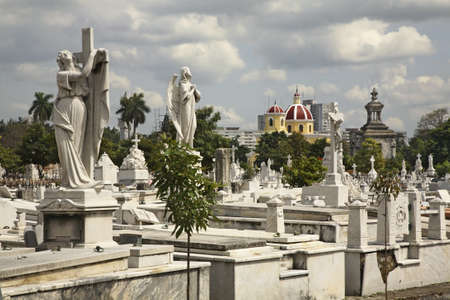 Colon Cemetery in Havana. Cubaの写真素材
