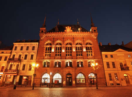 Artus Court (Dwor Artusa) at Market square in Torun.  Polandのeditorial素材