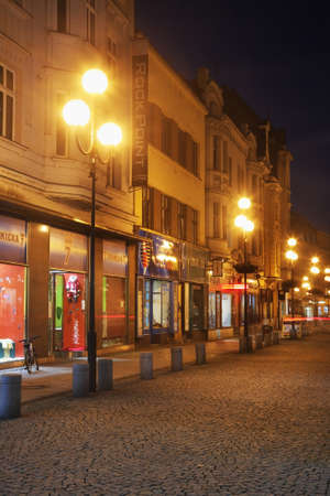 Masaryk Square in Ostrava. Czech Republicのeditorial素材