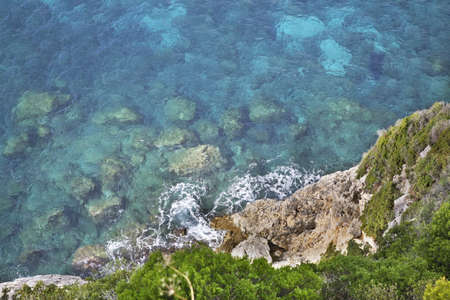 Ionian Sea near Palaiokastritsa. Greece