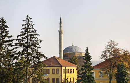 Mustafa Pasha Mosque in Skopje. Macedoniaの写真素材