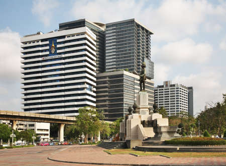 King Chulalongkorn Memorial Hospital in Bangkok. Kingdom of Thailandのeditorial素材
