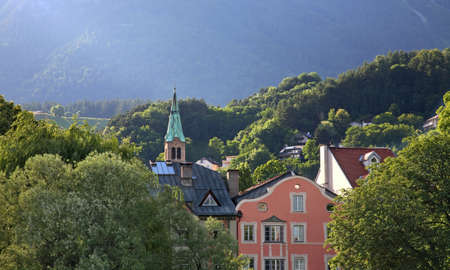 View of Innsbruck. Tyrol. Austriaの写真素材