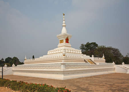 War Deads Monument (Unknown Soldiers Monument) in Vientiane. Laosのeditorial素材