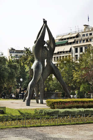Park in Athens. Greeceのeditorial素材