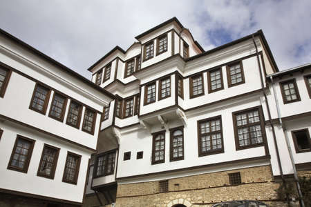 Robevi family house in Ohrid. Macedoniaのeditorial素材