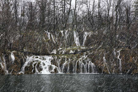 Plitvice Lakes National Park - Plitvicka jezera. Croatiaの写真素材