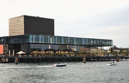 Royal Danish Playhouse in Copenhagen. Denmarkのeditorial素材