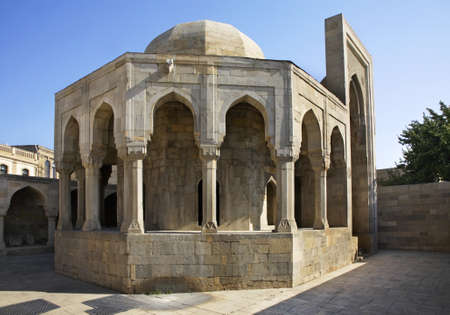 Divankhana in Palace of the Shirvanshahs in Baku. Azerbaijanのeditorial素材