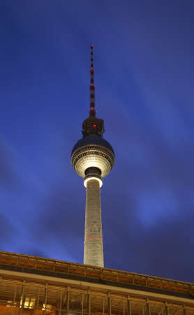 Fernsehturm - TV Tower in Berlin. Germanyのeditorial素材