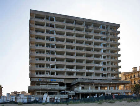 Varosha suburb in Famagusta. Cyprus