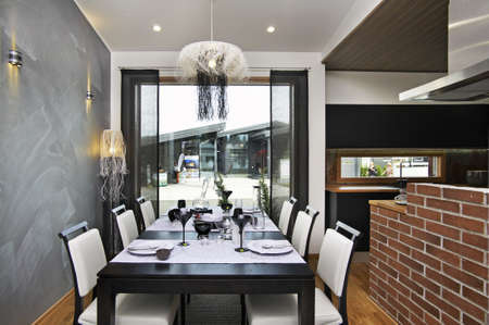 House 18 at exhibition Asuntomessut 2012 in Tampere. Finlandのeditorial素材