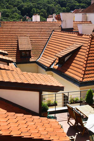 Lesser Town - Mala Strana. Prague. Czech Republicの写真素材