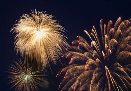 Firework in Kolomna. Russiaの写真素材