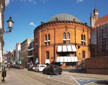 Planetarium in Torun. Poland