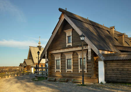 Church of Resurrection of Christ at Levitan (Peter and Paul) mountain in Plyos. Ivanovo oblast. Russiaのeditorial素材