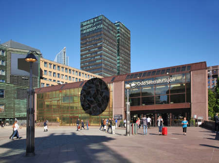 Central station in Oslo. Norway