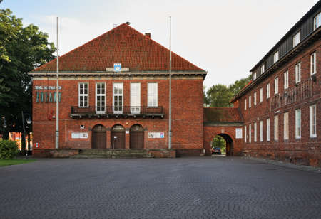 House of culture in Nowy Dwor Gdanski. Poland