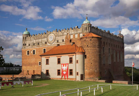 Golub castle (Zamek w Golubiu) in Golub-Dobrzyn. Polandのeditorial素材