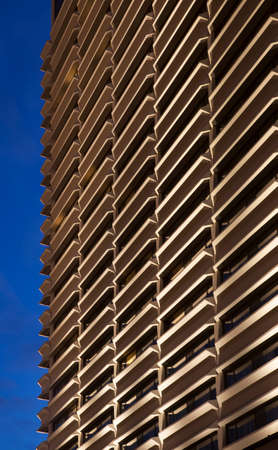 Fragment of Radisson Blu hotel at New city centre. Snipiskes  district in Vilnius. Lithuaniaのeditorial素材