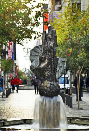 Fountain in Athens. Greeceのeditorial素材