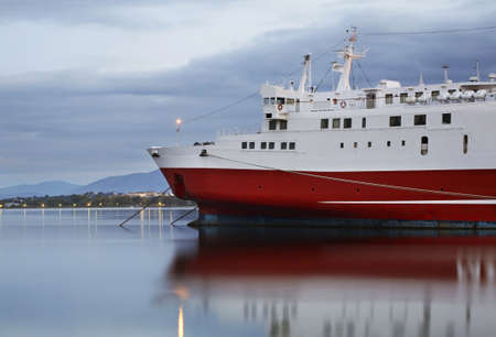 Port in Igoumenitsa. Greeceのeditorial素材