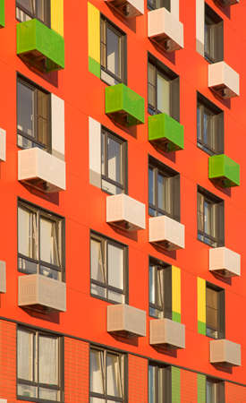 Residential complex Bunin Meadows (Buninskiye Luga) at Yuzhnoye Butovo District (Southern Butovo). Moscow. Russiaのeditorial素材